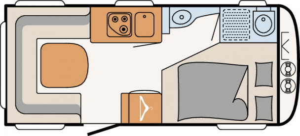 Model diagram Dethleffs C-Go, 475 FR