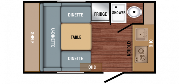 Model diagram Braxton Creek Bushwhacker Plus, Trailer