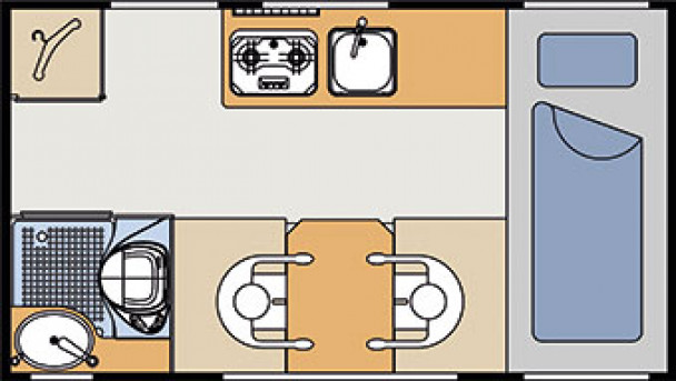 Model diagram Bimobil EX 366, 366