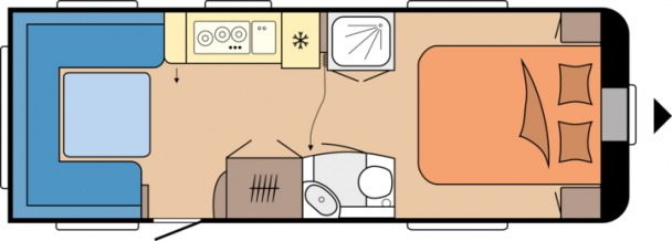 Model diagram Hobby Prestige, 650 UFf