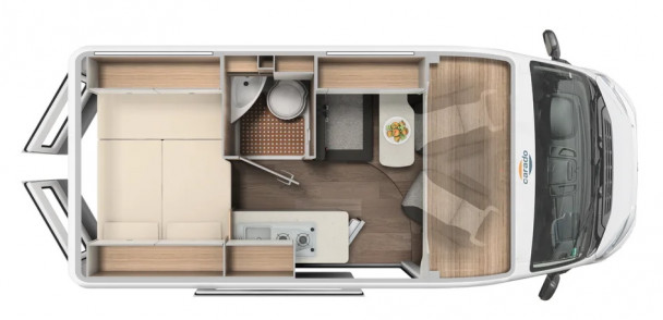 Model diagram Carado CV, 540