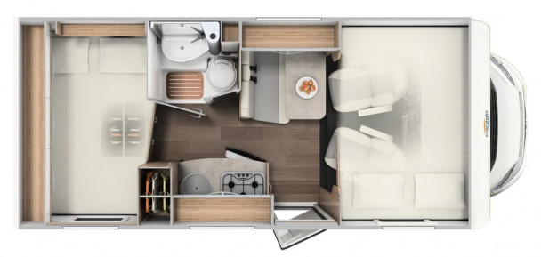 Model diagram Carado A, 132