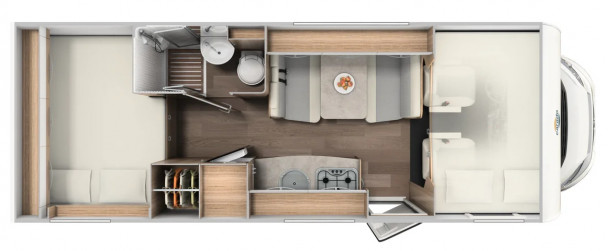 Model diagram Carado A, 464