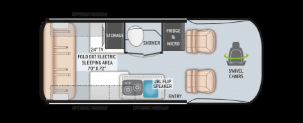Model diagram Thor Sanctuary, 19P