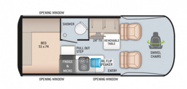 Model diagram Thor Sanctuary, 19L