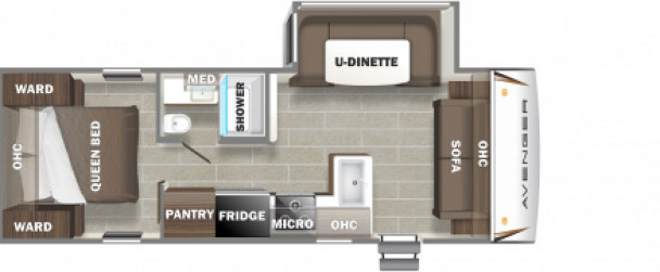 Model diagram Prime Time Avenger, 25FSLE