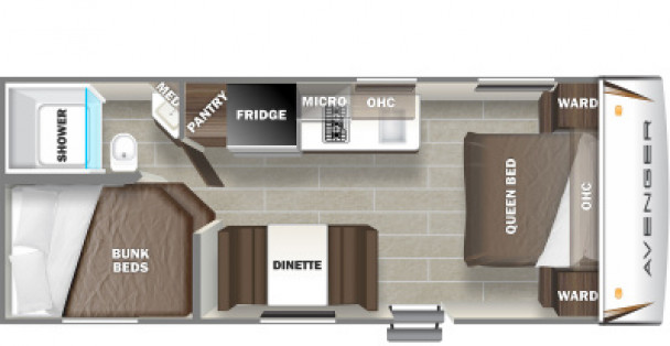 Model diagram Prime Time Avenger, 22BH
