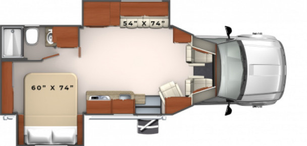 Model diagram Phoenix Cruiser, 2351D