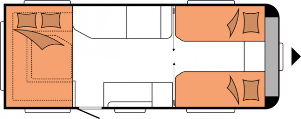 Model diagram Hobby Maxia, 585 UL