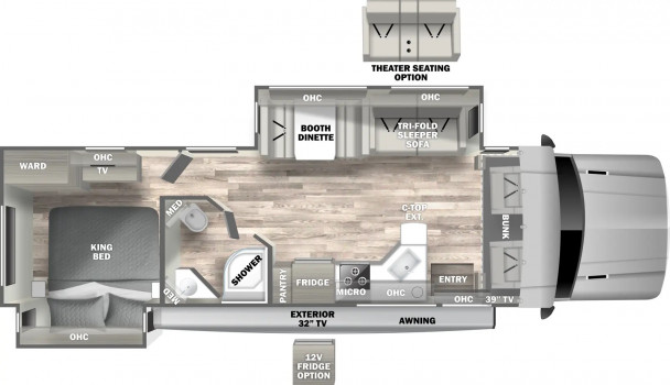 Model diagram Dynamax Isata 5, 34DS