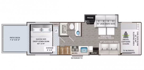 Model diagram Thor Outlaw, 29J