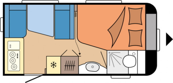 Model diagram Hobby De Luxe, 400 SFe