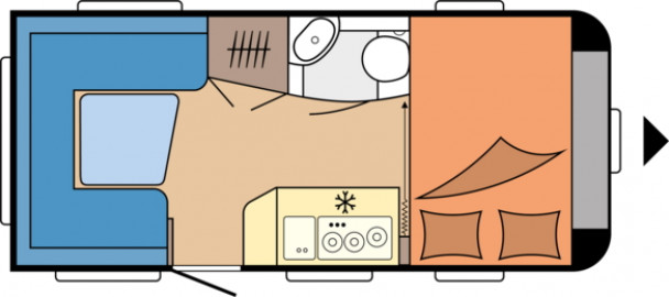 Model diagram Hobby De Luxe, 455 UF