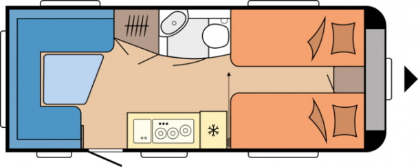Model diagram Hobby De Luxe, 495 UL