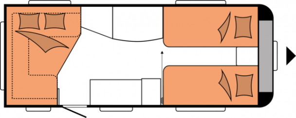 Model diagram Hobby De Luxe, 495 UL