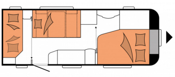 Model diagram Hobby De Luxe, 540 KMFe