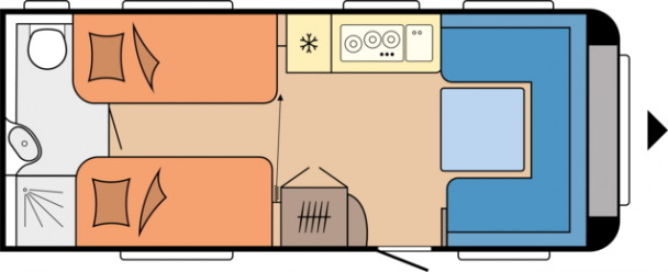 Model diagram Hobby Prestige, 560 WLU