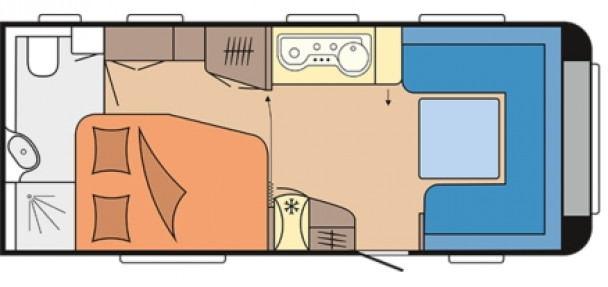 Model diagram Hobby Prestige, 560 WFU