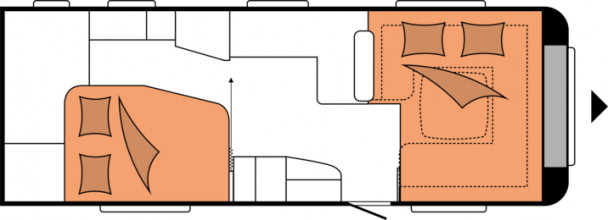 Model diagram Hobby Prestige, 660 WFC