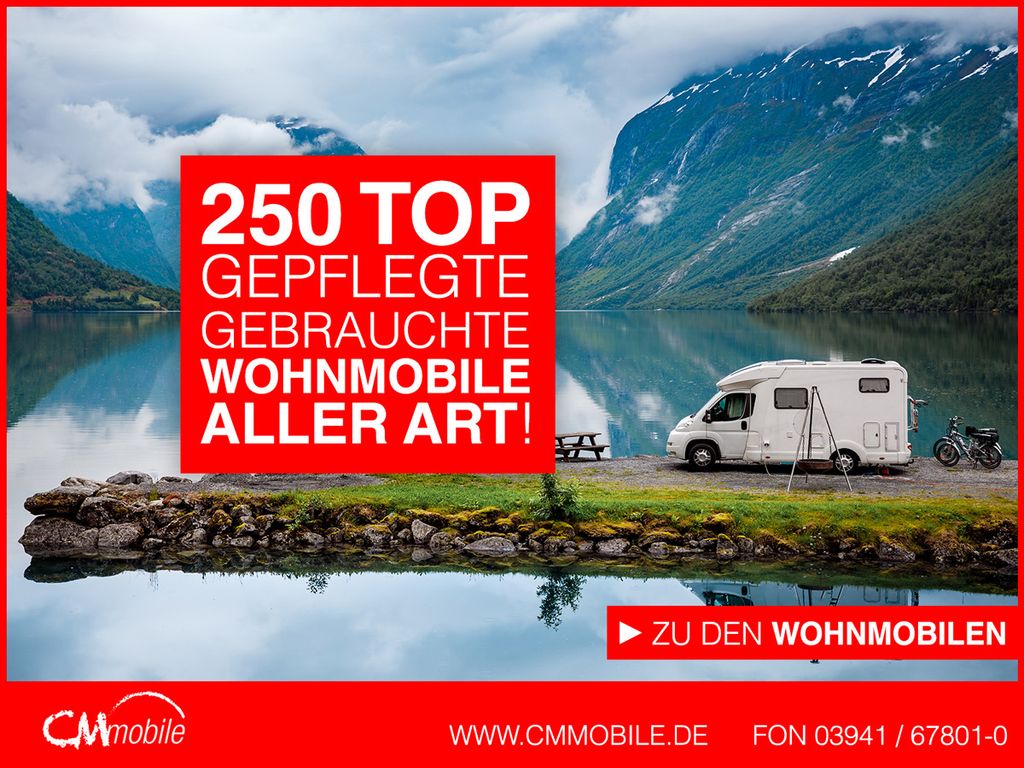 Knaus Sport 400 QD - Festbett - 4er Sitzgruppe -