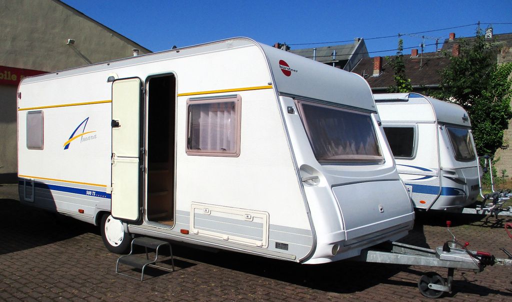 Bürstner Amara 500 Festbett Mover 4Pers. WC Zelt 100KM