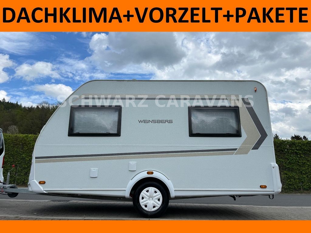 Weinsberg CARAONE 390 QD KLIMA + VORZELT + PAKETE