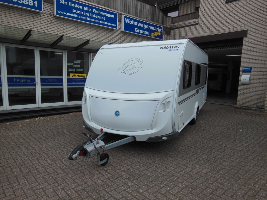 Knaus 500 QDK MIT ETAGENBETT+FESTBETT+SITZ+WC