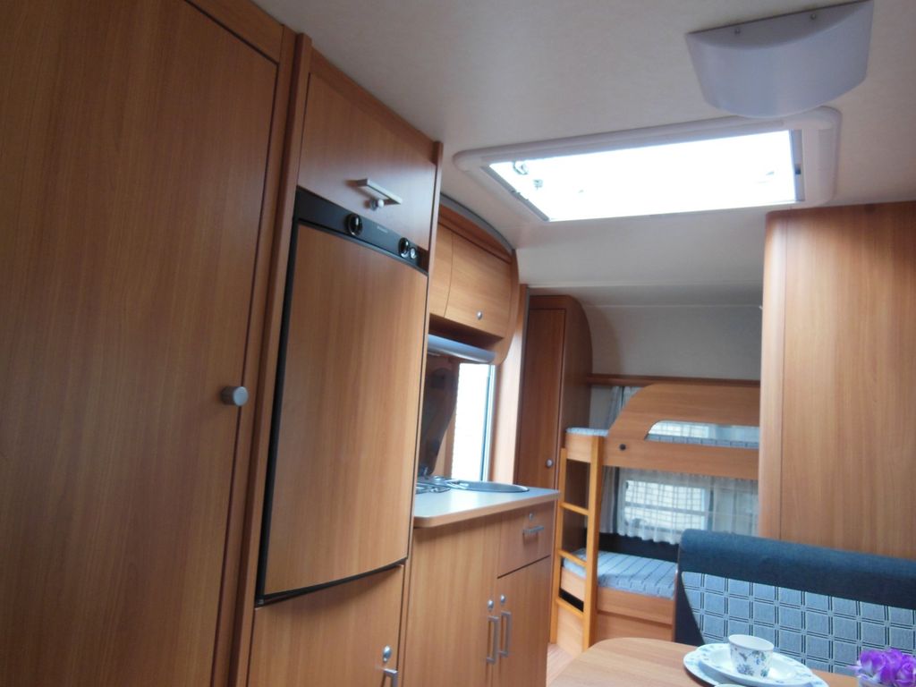 Knaus 500 QDK MIT ETAGENBETT+FESTBETT+SITZ+WC