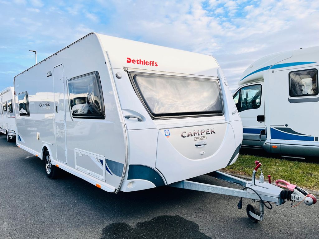 Dethleffs CAMPER STYLE 580 V EINZELBETTEN ALUFELGEN DUSCHE