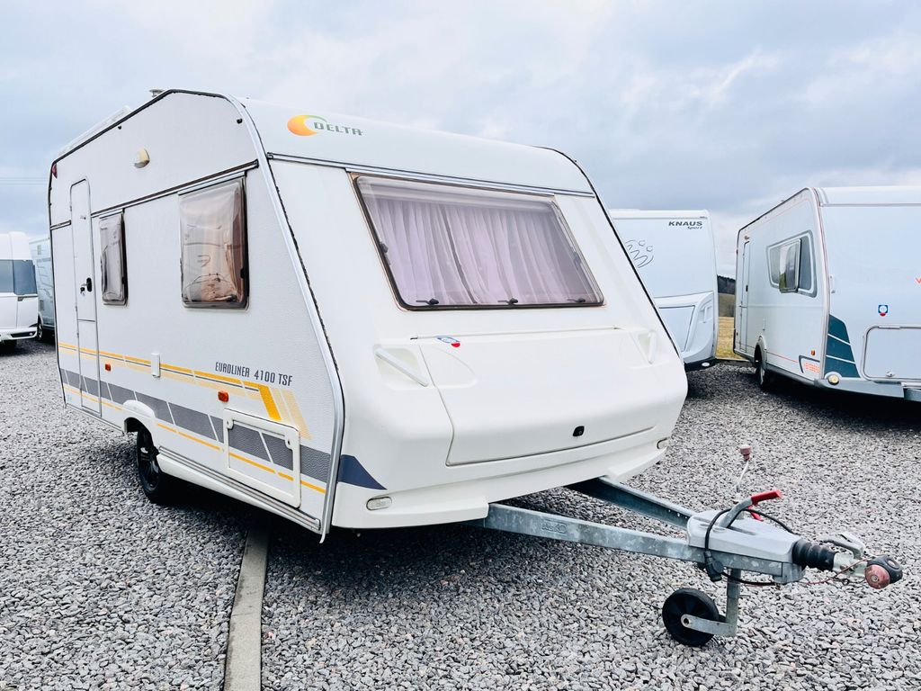 Delta EUROLINER 4100 TSF QUERBETT HECKKÜCHE
