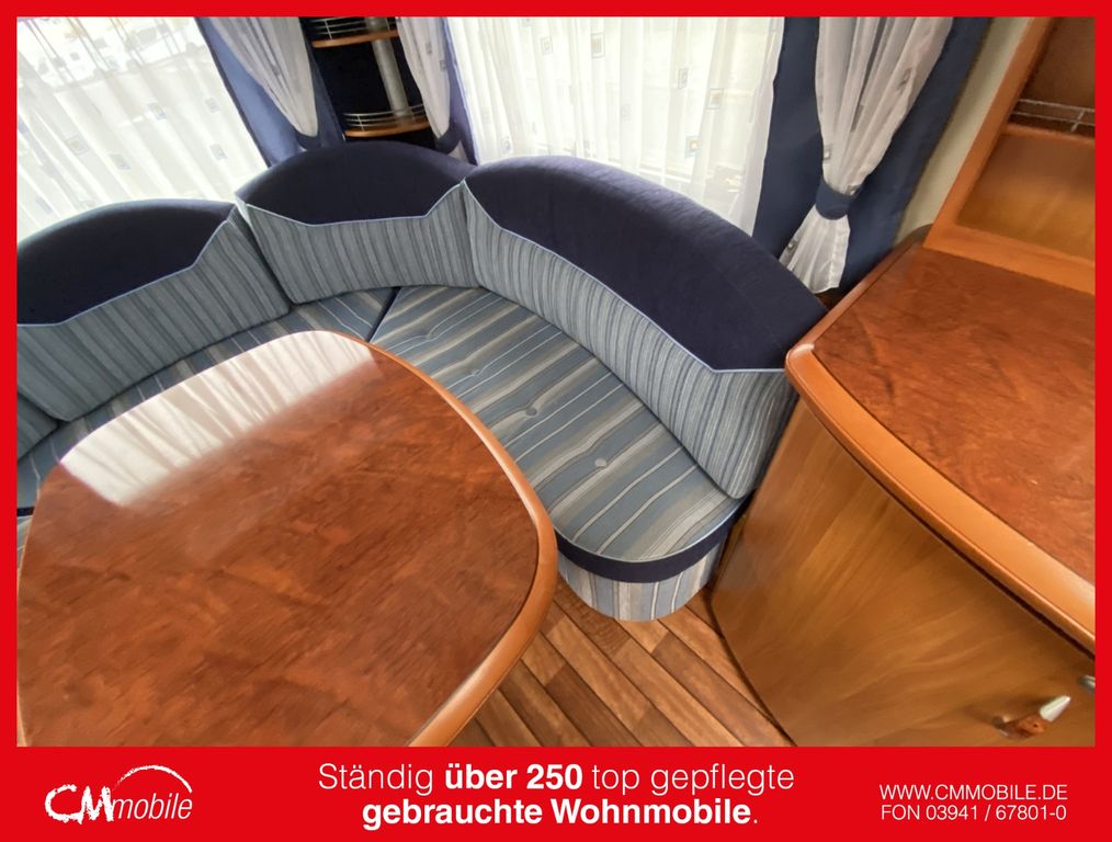 Hobby Excelsior 540 FU - Rundsitzgruppe - Festbett -