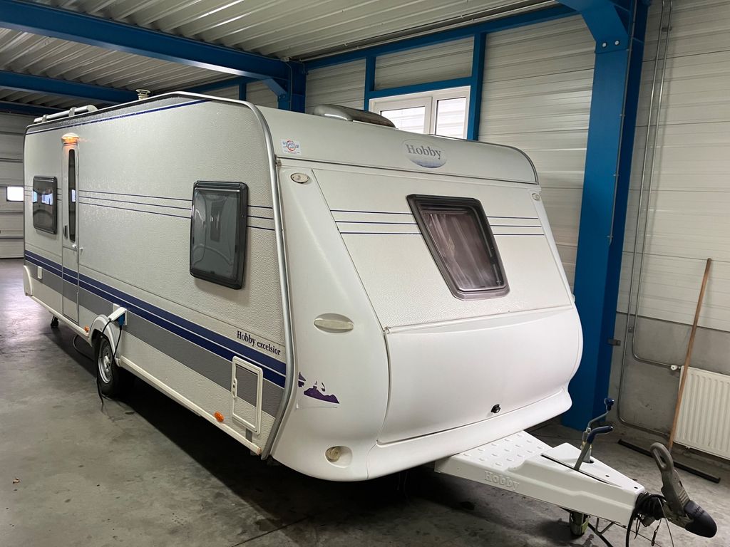 Hobby Excelsior 560 ufe incl. nieuwe voortent